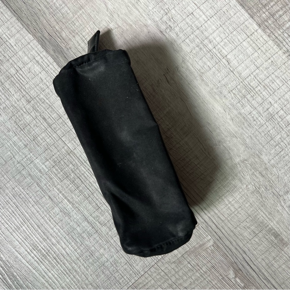 PRADA VELA MINI BLACK RE-NYLON BEAUTY TECH CASE ZIP BAG - Picture 8 of 16